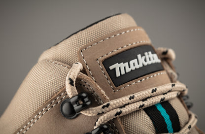 MAKITA MK402M ANJO SAFETY BOOT SIZE 8 STONE LEATHER