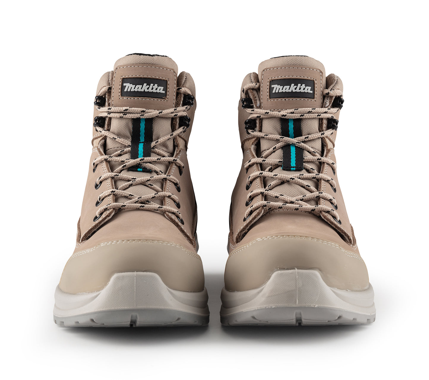 MAKITA MK402M ANJO SAFETY BOOT SIZE 8 STONE LEATHER