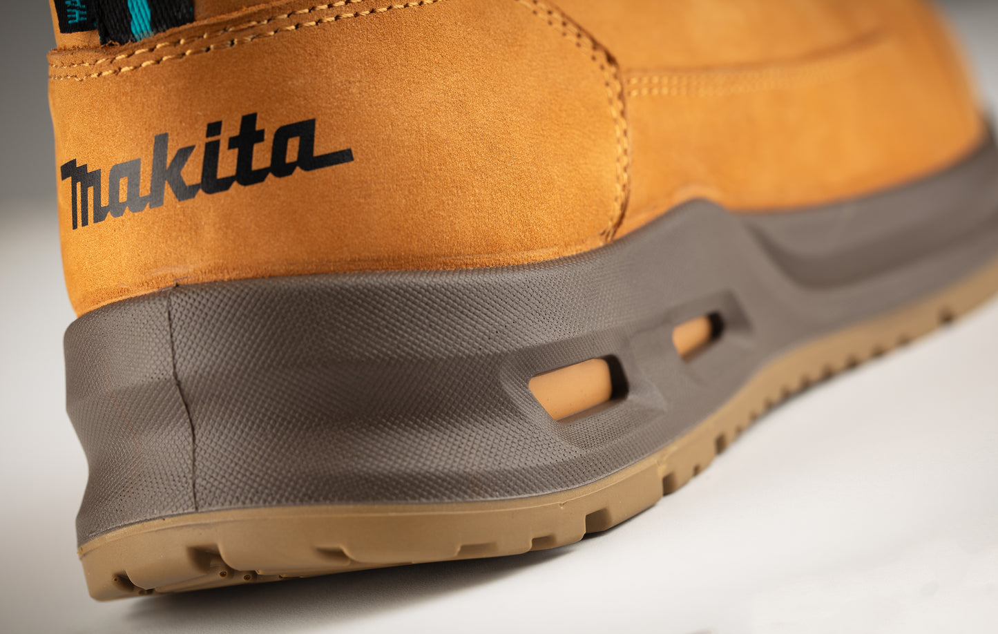 MAKITA MK403M KYOTO SAFETY BOOT SIZE 11 TAN LEATHER