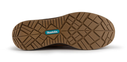 MAKITA MK403M KYOTO SAFETY BOOT SIZE 11 TAN LEATHER