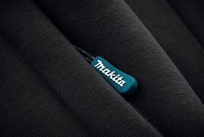 MAKITA MK104M ORIGIN HOODIE BLACK SIZE MEDIUM