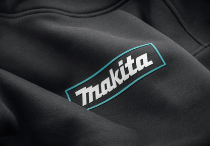 MAKITA MK104M ORIGIN HOODIE BLACK SIZE LARGE