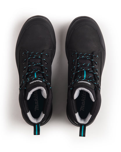 MAKITA MK401M OSAKA SAFETY BOOT BLACK SIZE 9 NUBUCK