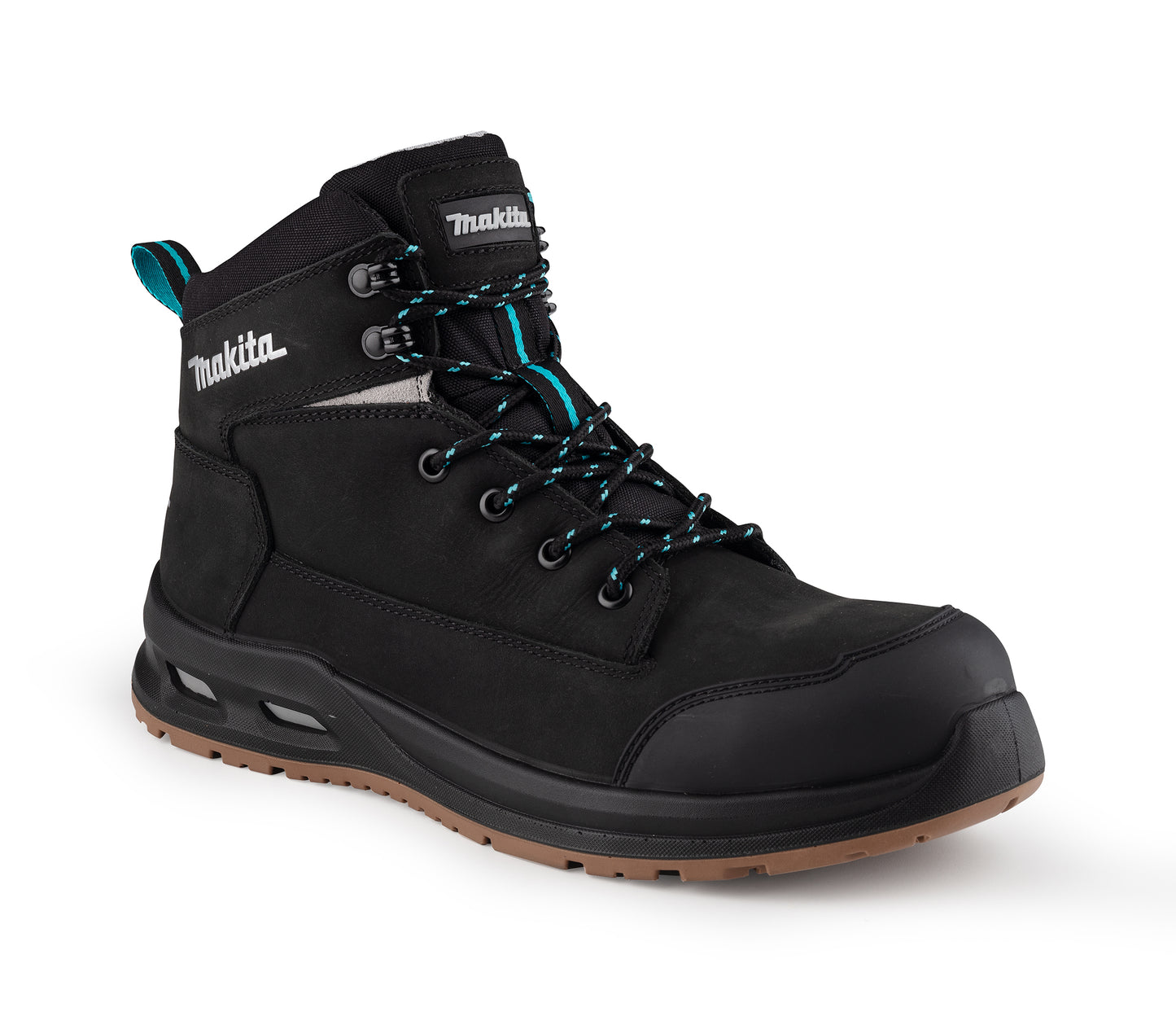MAKITA MK401M OSAKA SAFETY BOOT BLACK SIZE 9 NUBUCK
