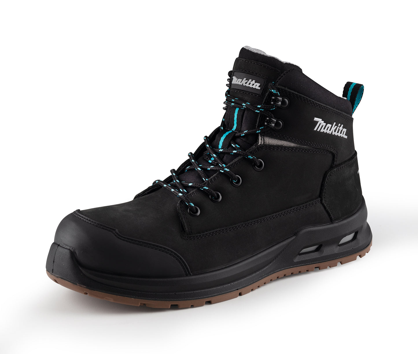 MAKITA MK401M OSAKA SAFETY BOOT BLACK SIZE 9 NUBUCK