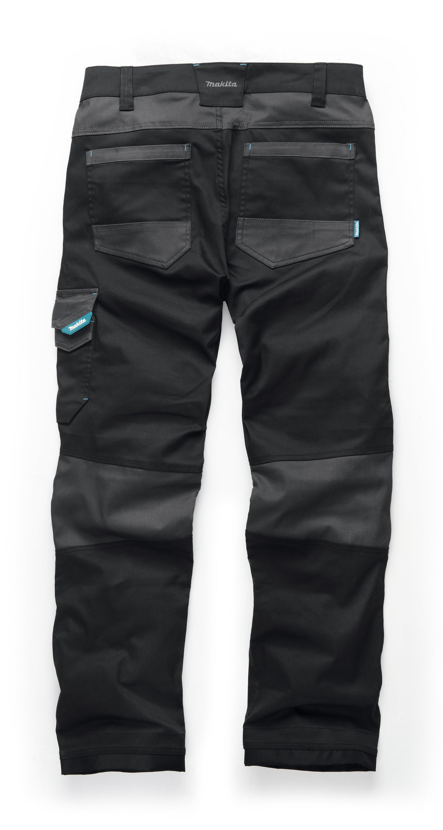 MAKITA MK303M VECTOR STRETCH TROUSERS BLACK W34" L29"