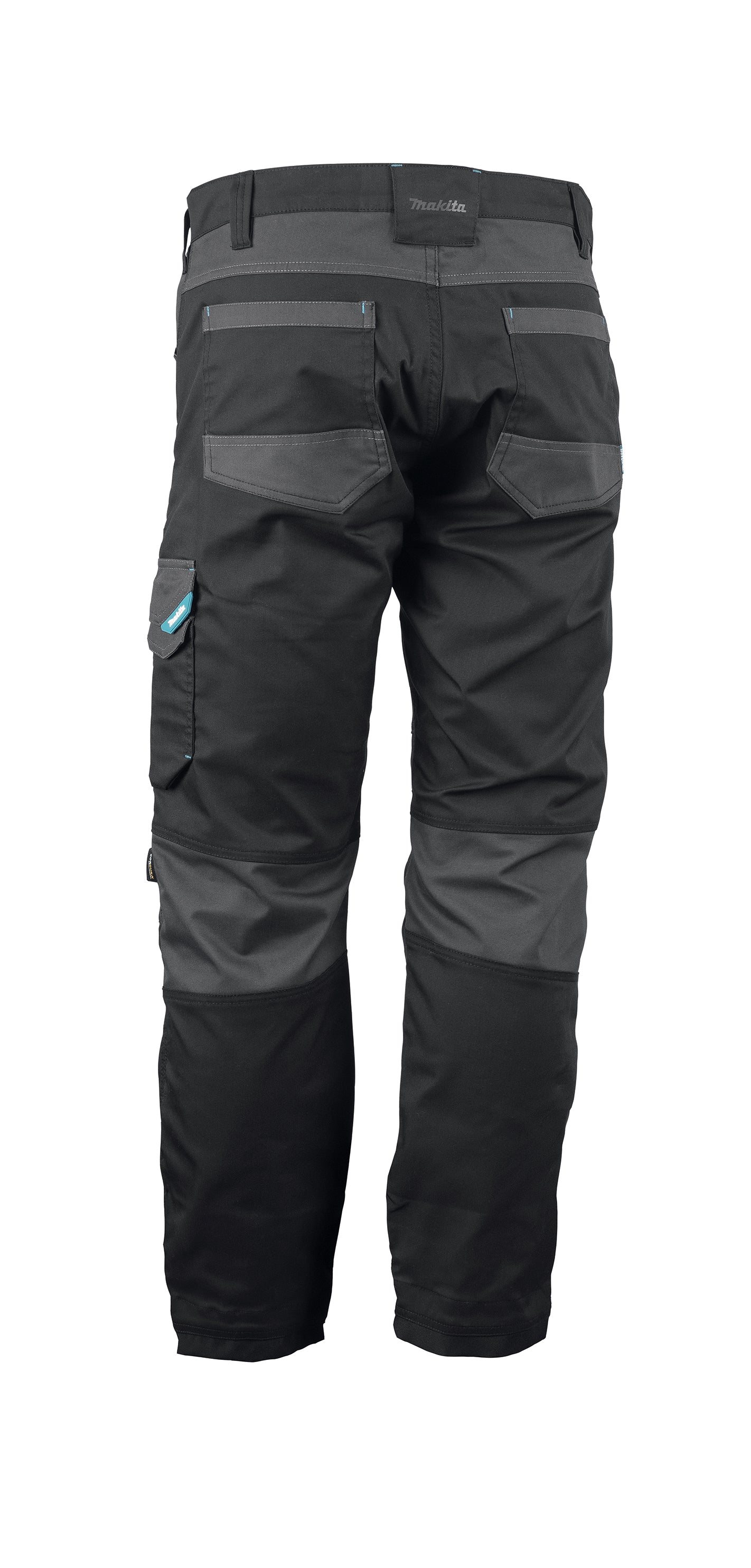 MAKITA MK303M VECTOR STRETCH TROUSERS BLACK W34" L29"