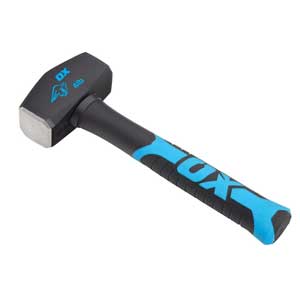 OX TRADE FIBREGLASS CLUB HAMMER 4LB