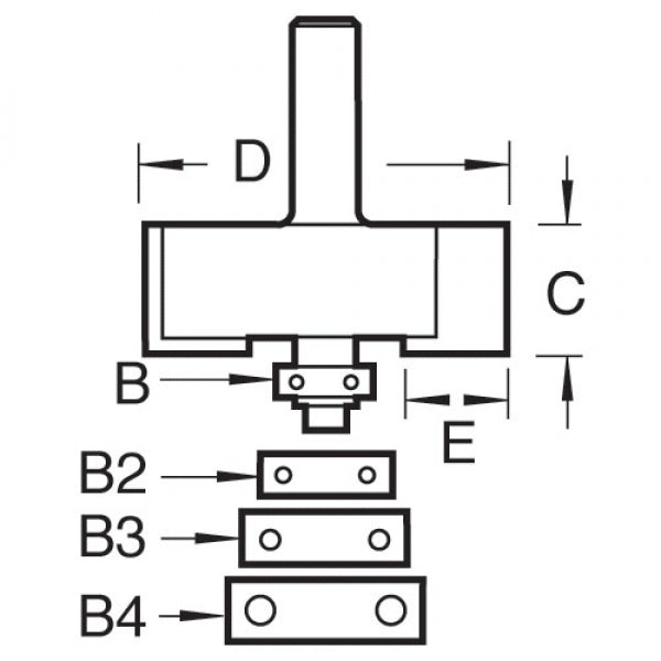 TREND 46/39 TC 1/4" *DES*