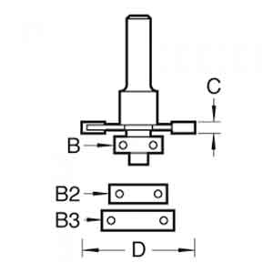 TREND C152 TC 1/2" BISCUIT JOINTER