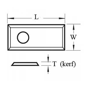 TREND RB/F/10 PACK WORKTOP CUTTER IN TUBE