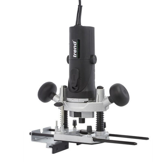 TREND VARIABLE SPEED PLUNGE ROUTER 110V 1/4" 6MM COLLET