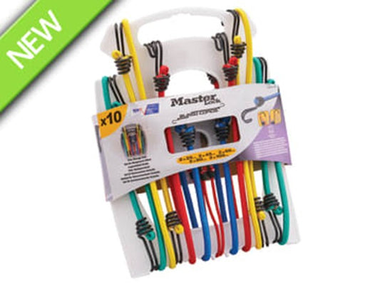 Master Lock 10 Pc Bungee Set