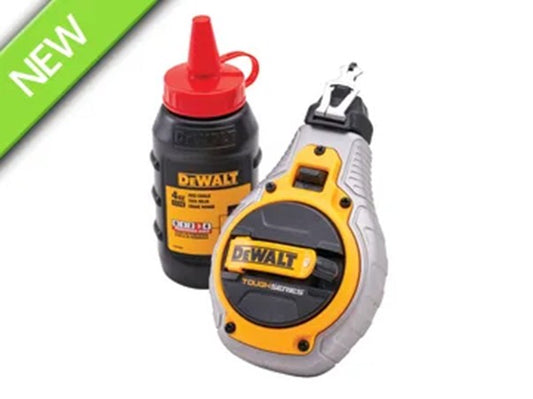 Chalk Line & Blue Chalk Set Dewalt 30m/100ft