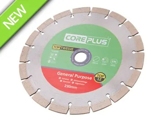230mm Diamond Blade Twin Pack Coreplus