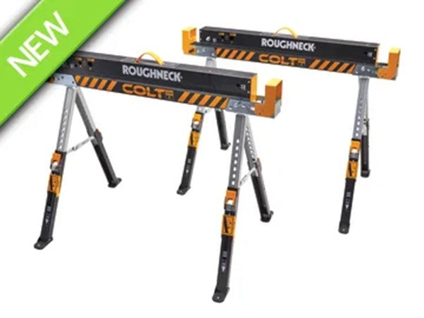 Roughneck Sawhorse Twin Pack
