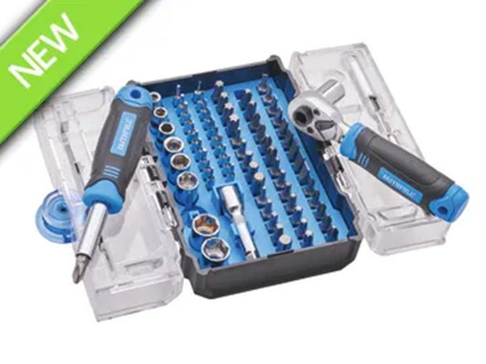 78 Piece Screwdriver Bit & Socket Set Faithfull