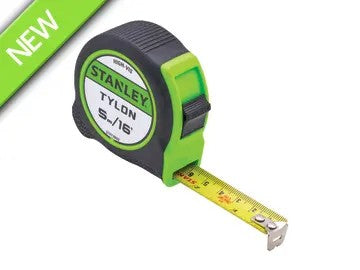 Hi-Vis Tylon Tape (5m/16ft) STANLEY