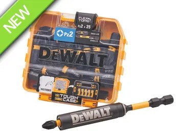 DeWalt PZ2 Screwdriver Bit Pk c/w Bit Holder