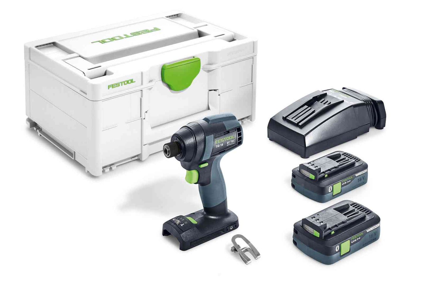 FESTOOL 576484 TID 18 HPC 4 PLUS IMPACT DRILL 2 X 4.0AH