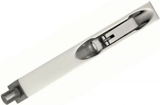 AA80SN FLUSH BOLT SATIN 150MM NICKEL 6"