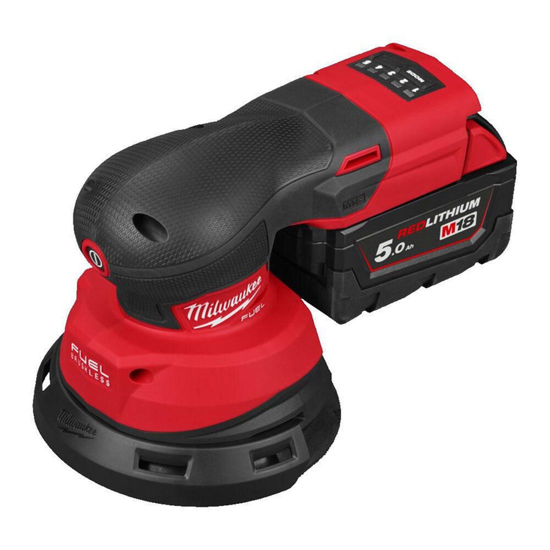 MILWAUKEE M18FROS125-0B 18V FUEL 125MM ORB SANDER 2X5AH