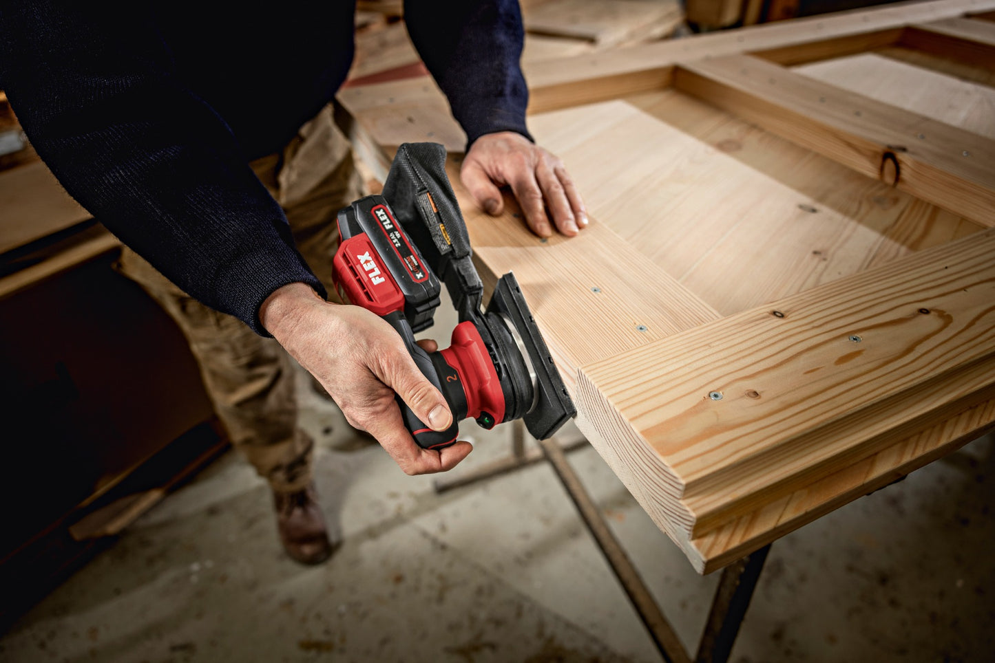 FLEX OSE 2-80 18EC C 18V RANDOM ORBITAL SANDER BODY