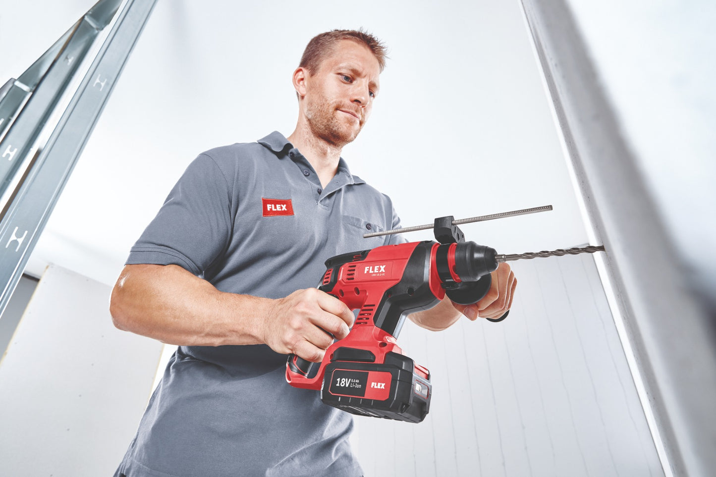 FLEX CHE 18.0-EC C 18V SDS+ ROTARY HAMMER DRILL BODY