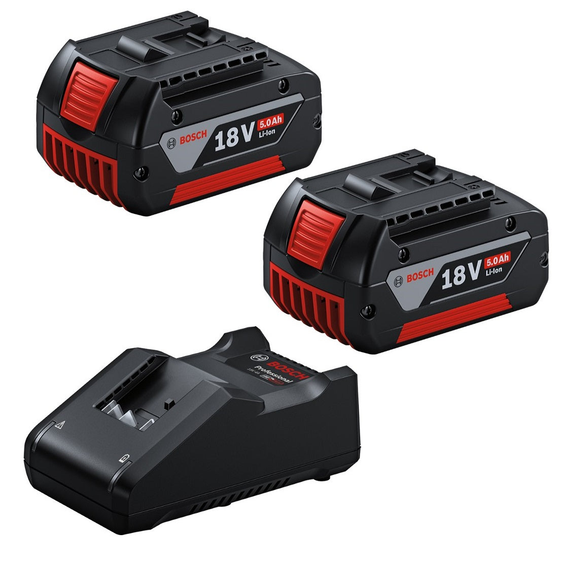 BOSCH 18V TWIN KIT GSB18V-90C GDR18V-200 2 X 5.0AH + BAG