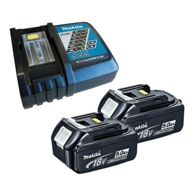 MAKITA DLX2412TJ 18V LXT TWIN KIT DHP486 DTD154 2 X 5.0AH