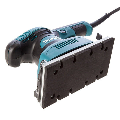 MAKITA BO3710 1/3 SHEET 240V ORBITAL SANDER C/W DUST BAG