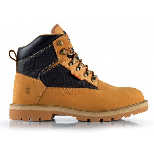 TWISTER BOOT NU BUCK TAN 10.5 SCRUFFS