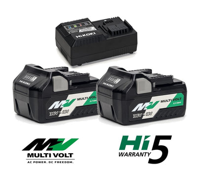 HIKOKI KC18DBFL2 18V TWIN KIT BRUSHLESS 2 X BSL36A18