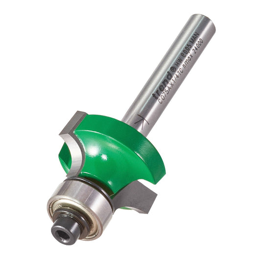 TREND CO75A X 1/4TC B/GUIDED OVOLO 6.0MM RAD