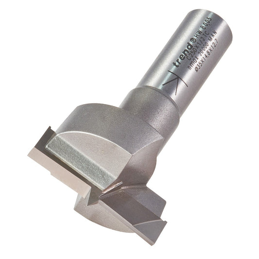 TREND C250 X 1/2TC ROUTER MACHINE BIT 35MM DIA HINGE