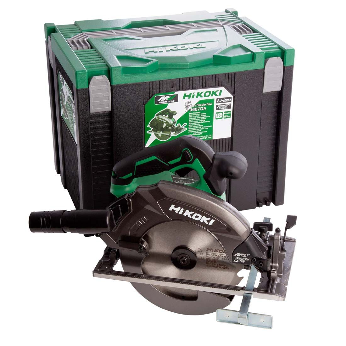 HIKOKI C3607DAJ3Z 36V MVOLT CIRCULAR SAW BODY + CASE