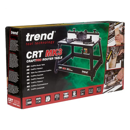 TREND CRT/MK3L 110V ROUTER TABLE BENCHTOP PORTABLE 16A