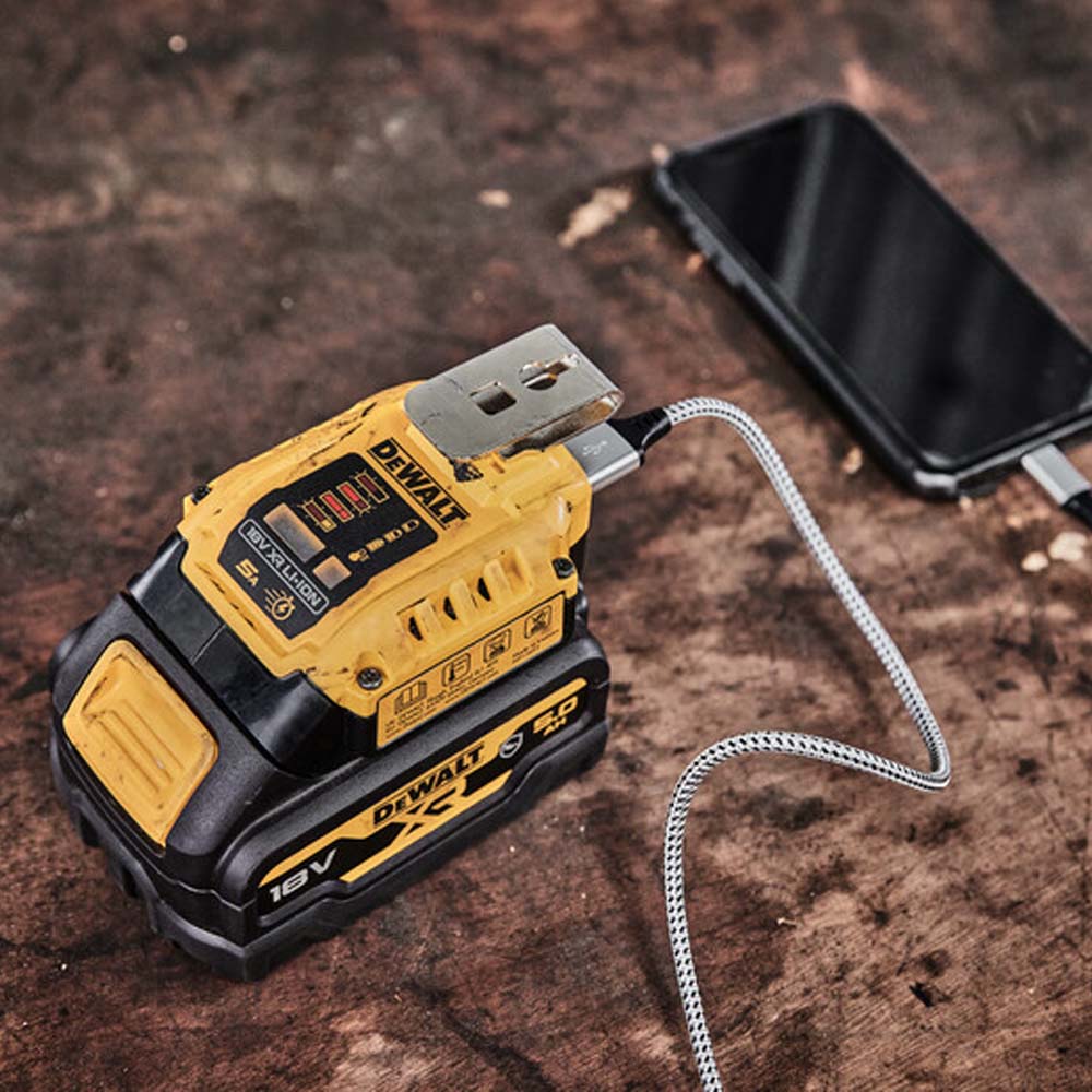 DEWALT DCB094H2 USB-C 2 X 5AH POWERSTACK CHARGING KIT