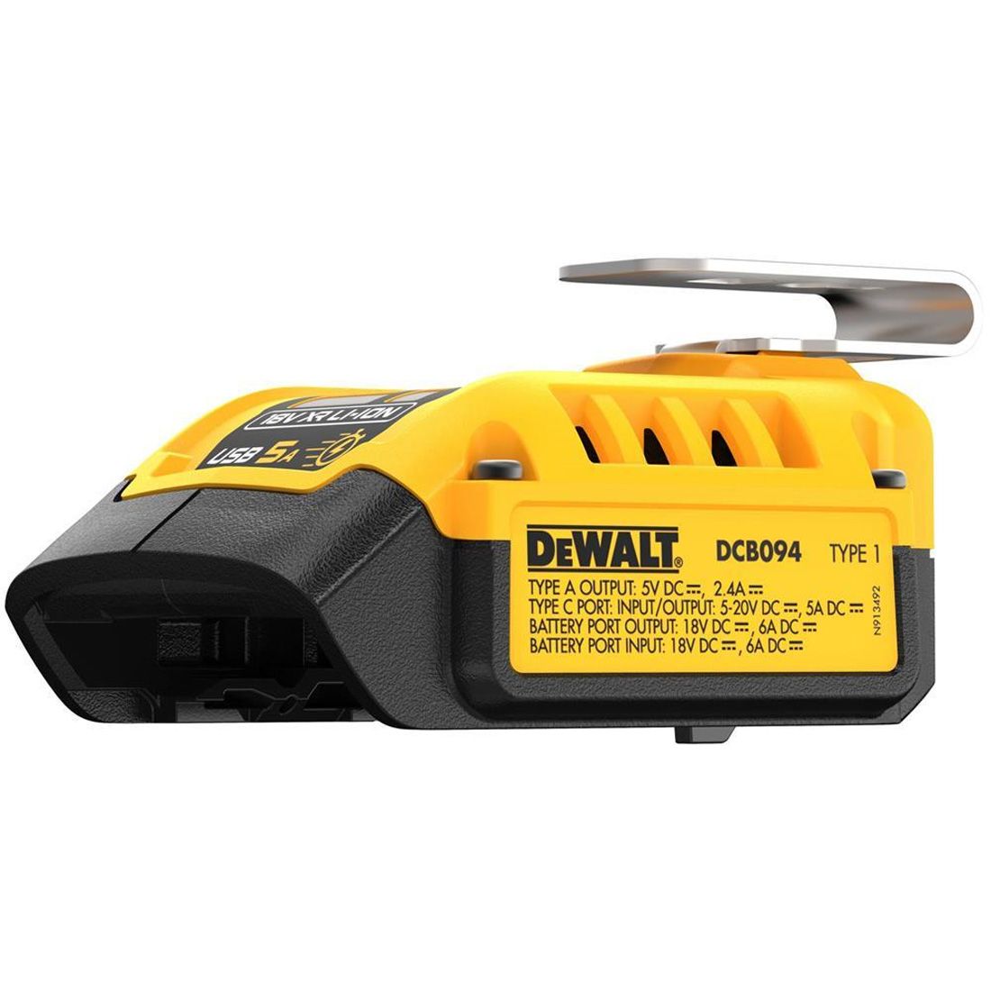 DEWALT DCB094K 18/54V XR USB POWER DELIVERY CHARGING KIT