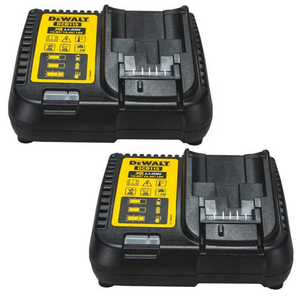 DEWALT DCB115 XR 240V CHARGER 10.8V - 18V LI-ION TWIN PACK