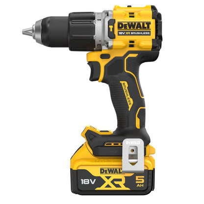 DEWALT DCD805P2T 18V XR BLESS COMBI DRILL 2 X 5.0AH