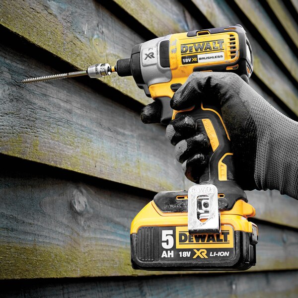 DEWALT DCF887P2 18V XR 3 SP B/LESS IMPACT DRILL 2 X 5.0AH