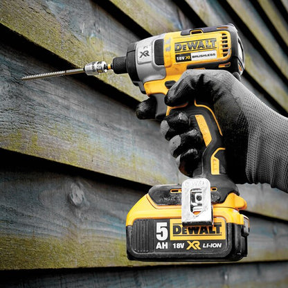 DEWALT DCF887P2 18V XR 3 SP B/LESS IMPACT DRILL 2 X 5.0AH