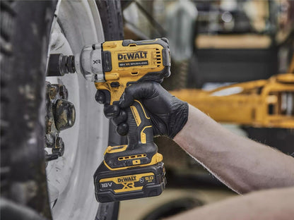 DEWALT DCF891H2T 18V XR 1/2" IMP WRENCH 2X5AH POWERSTACK