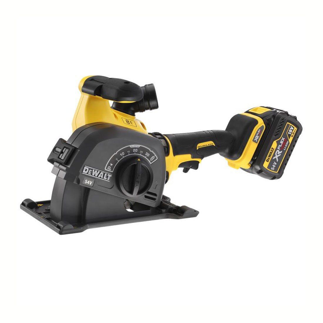 DEWALT DCG200T2 54V XR WALL CHASER 2 X DCB546 FLEXVOLT