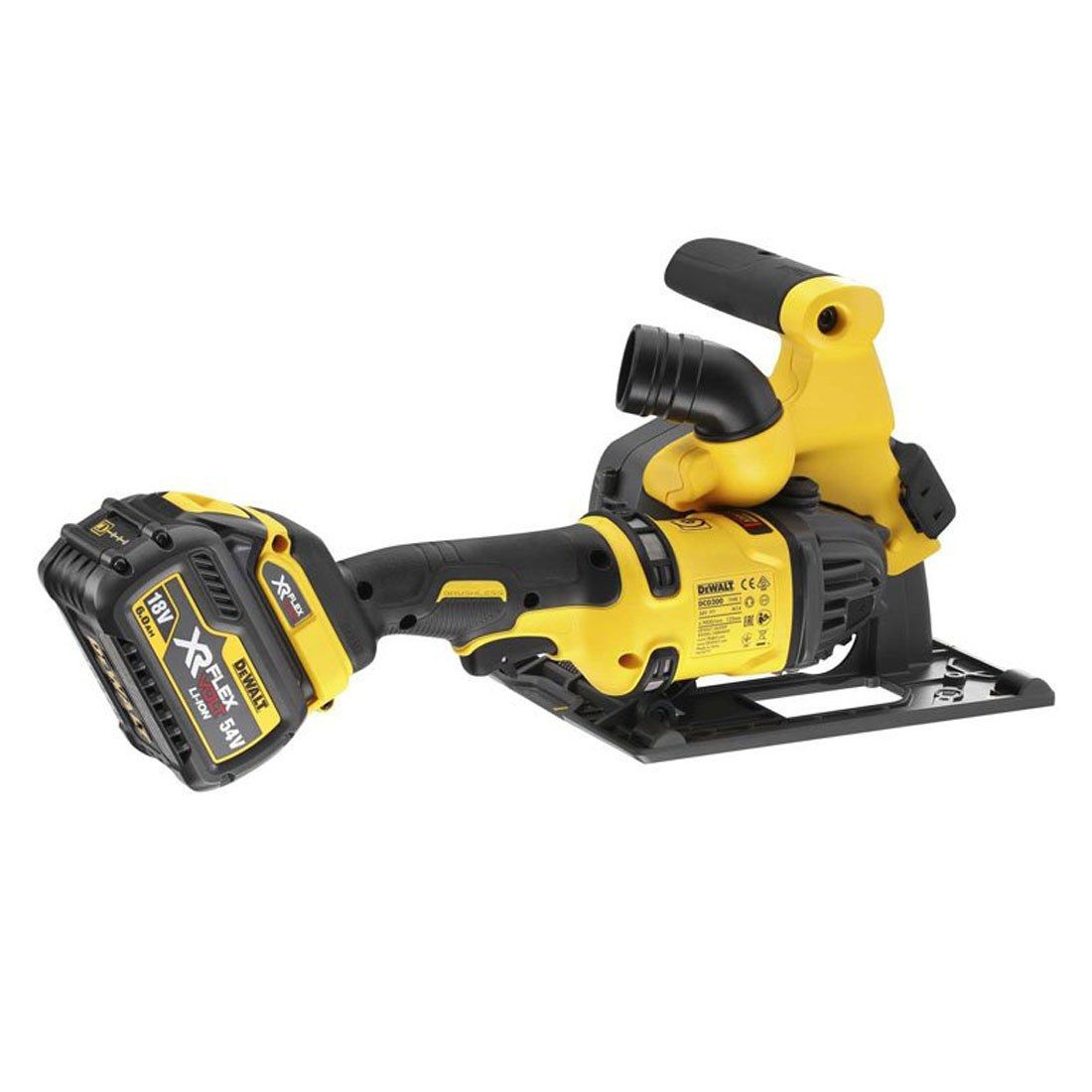 DEWALT DCG200T2 54V XR WALL CHASER 2 X DCB546 FLEXVOLT