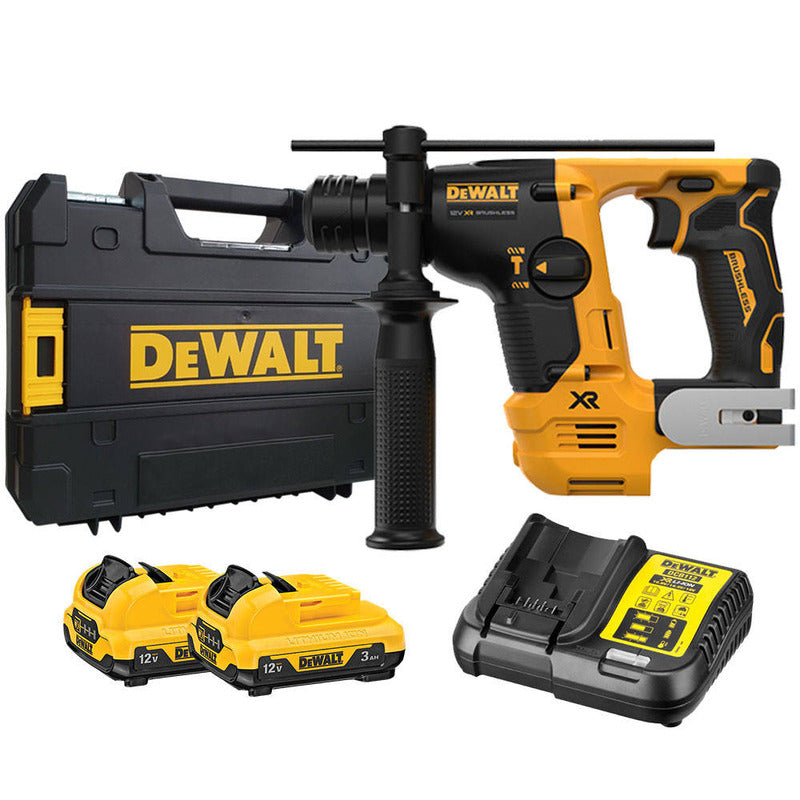 DEWALT DCH072L2 12V XR ULTRA COMPACT SDS+ DRILL 2 X 3.0AH