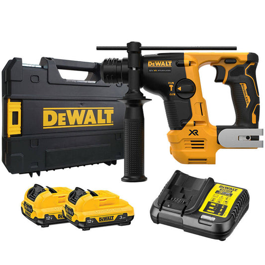 DEWALT DCH072L2 12V XR ULTRA COMPACT SDS+ DRILL 2 X 3.0AH