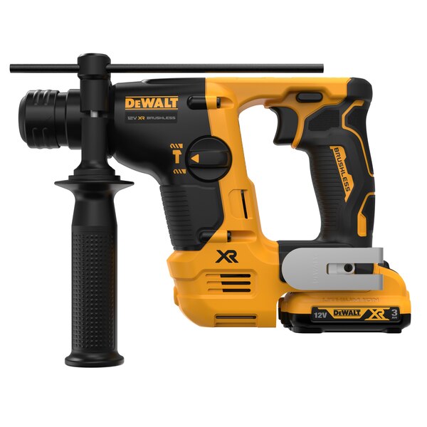 DEWALT DCH072L2 12V XR ULTRA COMPACT SDS+ DRILL 2 X 3.0AH