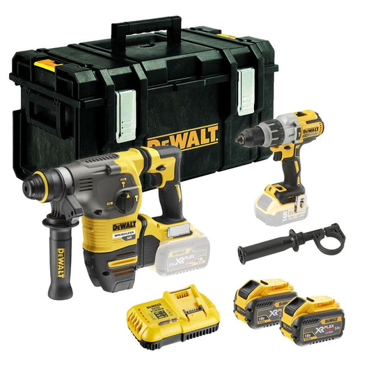 DEWALT DCK2033X2 54V FLEXVOLT TWIN KIT 2 X 9.0AH